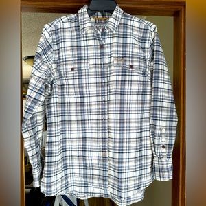 ARIAT Rebar flannel Size Lg. New Never wore